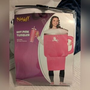 Spirit Hot Pink Tumbler Costume with Unicorn Design
